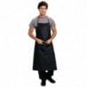 Black Urban Memphis Bib Apron 890 x 1005 mm - Chef Works - Fourniresto