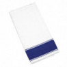 Serviettes Gastro avec Bordure Bleue 500 x 350 mm - Olympia - Fourniresto