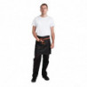 Short Black Memphis Cotton Server Apron 725 x 480 mm - Chef Works - Fourniresto