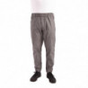 Pantalon de Cuisine Jogger à Fines Rayures Noires et Blanches - Taille XL - Chef Works - Fourniresto