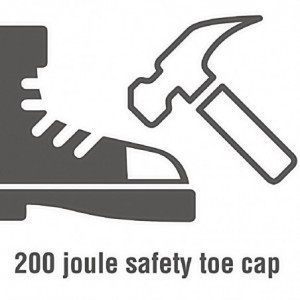 Ασφαλείς μπότες ασφαλείας από δέρμα - Μέγεθος 37 - Slipbuster Footwear - Fourniresto