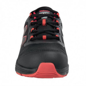 Black Lightweight Safety Shoes - Size 38 - Slipbuster Footwear - Fourniresto