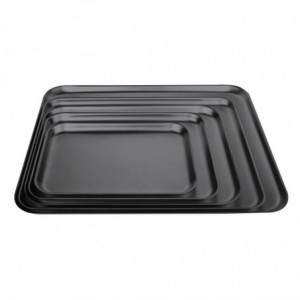 Anodized Aluminum Cooking Plate 370 X 265 mm - Vogue - Fourniresto