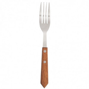 Meat Fork with Wooden Handle 200 mm - Set of 12 - Olympia - Fourniresto