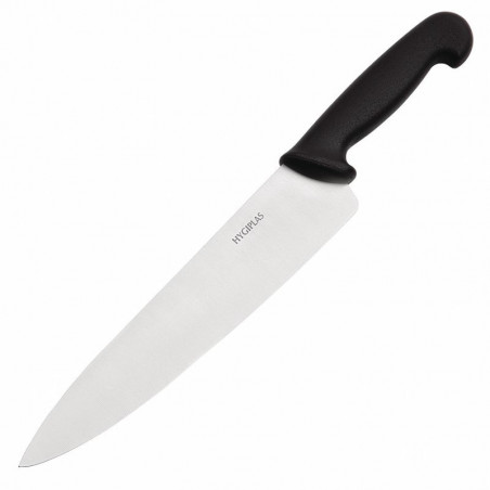 Μαχαίρι Μάγειρα Μαύρο Λάμα 25,5 εκ - Hygiplas - Fourniresto