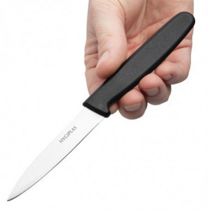 Black Straight Blade 7.5 cm Office Knife - Hygiplas - Fourniresto