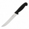 Serrated Black Office Knife 12.5 cm Blade - Hygiplas - Fourniresto