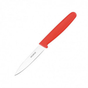 Red 7.5 cm Office Knife - Hygiplas - Fourniresto