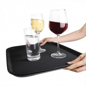 Rectangular Non-Slip Tray 380 X 510 mm - Olympia KRISTALLON - Fourniresto