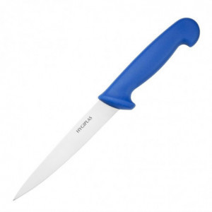 Μαχαίρι Ψαρέματος Μπλε Λεπίδα 15 εκ - Hygiplas - Fourniresto