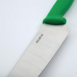 Μαχαίρι Μάγειρα Πράσινη Λεπίδα 25,5 εκ - Hygiplas - Fourniresto