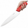 Μαχαίρι Μάγειρα Κόκκινη Λεπίδα 25,5 εκ - Hygiplas - Fourniresto