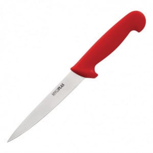 Red Fillet Knife Blade 15 cm - Hygiplas - Fourniresto
