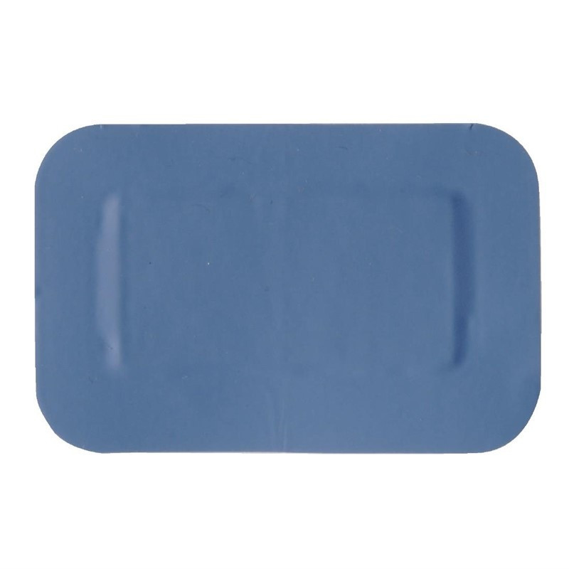 Removable Blue Bandages 28 X 38 mm - Pack of 50 - FourniResto - Fourniresto