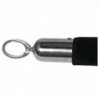 Black Welcome Cord with Stainless Steel Tip and Alloy Hooks L 1500 M - Bolero - Fourniresto