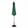 Green Round Parasol Ø 3 M - Bolero - Fourniresto