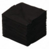 Πετσέτες Κοκτέιλ Μαύρες 2 Φύλλα 250 X 250 χιλ. - Πακέτο 2000 - FourniResto - Fourniresto