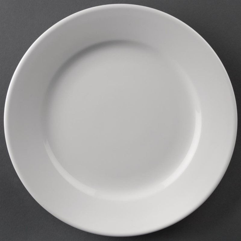 Assiette à Bord Large - Ø 165 mm - Lot de 12 - Olympia