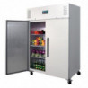 Ψυγείο Θετικής Θερμοκρασίας Λευκό Gn 2/1 Διπλής Πόρτας 1200 L - Polar - Fourniresto