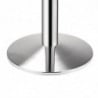 Pied De Table Rond Chromé Ø 430 Mm - Bolero - Fourniresto