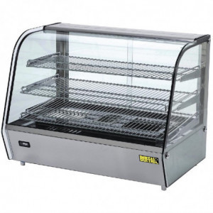 Heated Display Case 160 L - Buffalo - Fourniresto