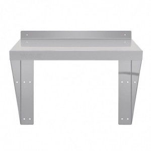 Stainless Steel Shelf For Microwave 560 X 460 Mm - Vogue - Fourniresto