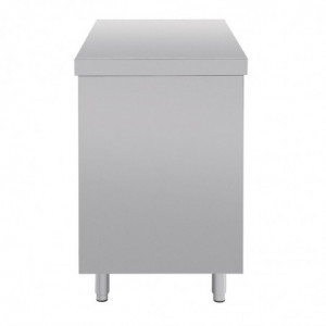 Stainless Steel Freestanding Cupboard 1200 x 600 mm - Vogue - Fourniresto