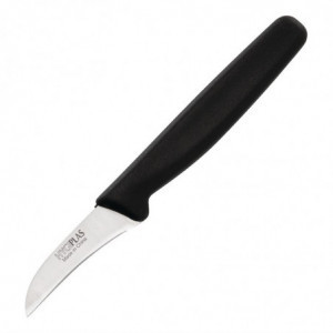 Couteau À Eplucher Noir Lame 6,5 Cm - Hygiplas - Fourniresto
