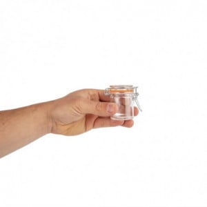 Mini Glass Jar 70 ml - Set of 12 - Vogue - Fourniresto