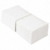 Πετσέτα Κοκτέιλ Λευκή 2 Φύλλων 400 x 400 χιλιοστά - Πακέτο 1500 - FourniResto - Fourniresto