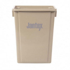 Conteneur de Recyclage Beige en Polypropylène 56 L - Jantex - Fourniresto