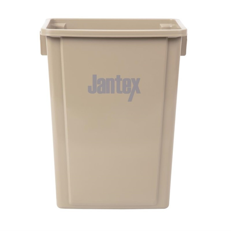 Δοχείο ανακύκλωσης σε μπεζ χρώμα από πολυπροπυλένιο 56 L - Jantex - Fourniresto
