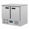 Ψυγείο με θετική θερμοκρασία με μάρμαρο εργασίας 240 L - Polar - Fourniresto