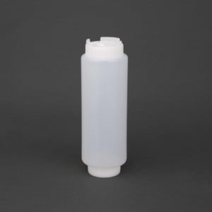 Polypropylene 570 ml Soft Sauce Dispenser - Vogue - Fourniresto
