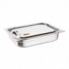 Airtight Stainless Steel and Silicone Lid for GN 1/1 Tray - Vogue - Fourniresto
