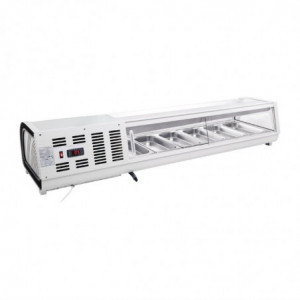 Refrigerated Tapas Display Case 6 GN 1/3 - Polar - Fourniresto