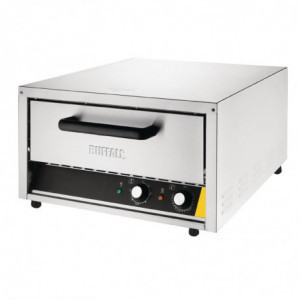 Φούρνος Πίτσας 45 εκ με Πέτρα - 2000 W - Buffalo
