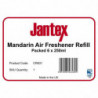 Αναγέμισμα για αρωματικό διαχύτη αέρα 270 ml Μανταρίνι - Σετ 6 τεμαχίων - Jantex - Fourniresto