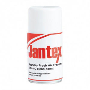 Ανανέωση για αρωματικό διαχύτη αέρα 270 ml Βαμβακερή φρεσκάδα - Σετ 6 τεμαχίων - Jantex - Fourniresto