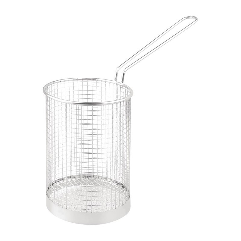 Stainless Steel Spaghetti Basket Ø 120 mm - Vogue - Fourniresto