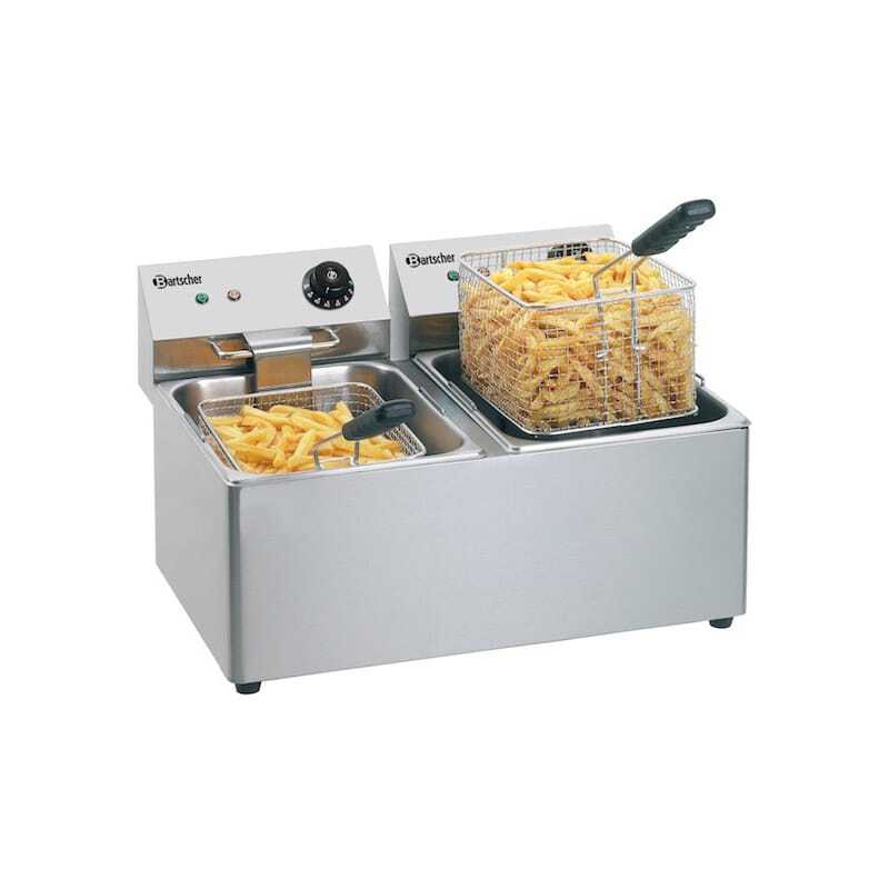 Επαγγελματική ηλεκτρική φριτέζα SNACK IV 2x8 L Επαγγελματική ηλεκτρική φριτέζα SNACK IV 2x8 L