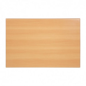 Rectangular Pre-Drilled Beech Table Top - Bolero - Fourniresto