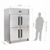 Ψυγείο με Αρνητική Θερμοκρασία 2 Πόρτες GN 2/1 Σειρά G 600 L - Polar - Fourniresto