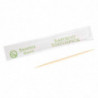 Individually Wrapped Biodegradable Bamboo Toothpicks Swantex - Pack of 1000 - FourniResto - Fourniresto