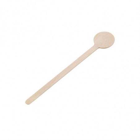 Biodegradable Wooden Cocktail Stirrers 150mm - Pack of 100 - Fiesta Green - Fourniresto