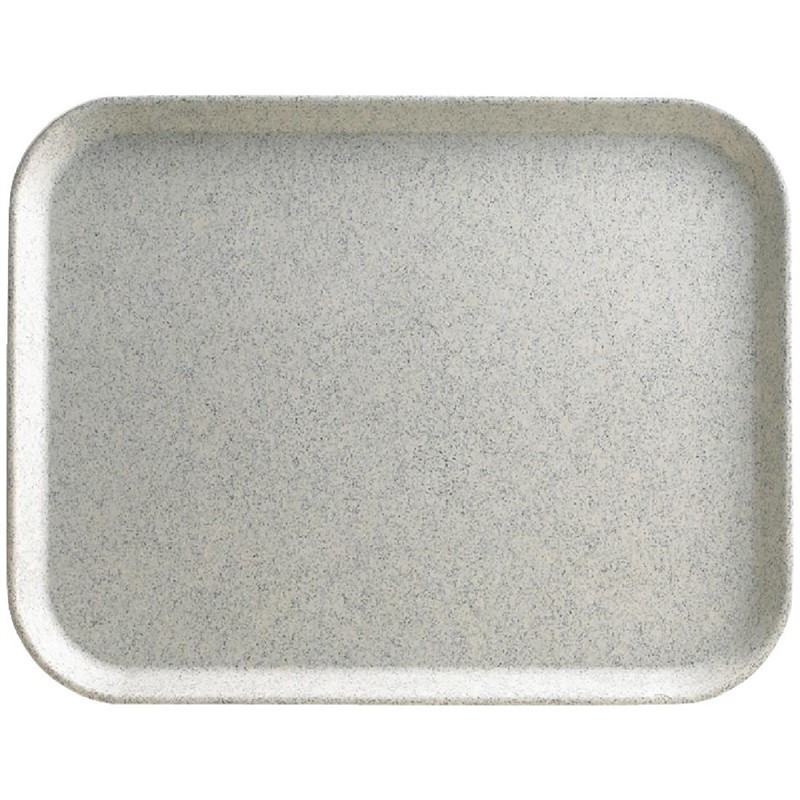 Polyester Versalite Speckled Gray Tray 457 mm - Cambro - Fourniresto