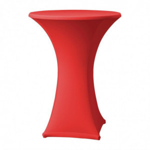 Τραπεζομάντηλο επεκτεινόμενο Samba Κόκκινο για τραπέζι με ευθύς πόδια - FourniResto - Fourniresto