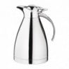 Stainless Steel Insulated Jug with Hinged Lid-2L - Olympia