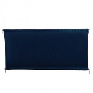 Σκούρο μπλε ύφασμα με πλέγμα - Μπολερό - Fourniresto