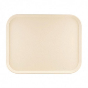 Plateau de Service en Polyester America 460x360mm Beige - Roltex - Fourniresto